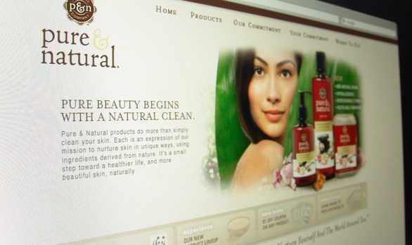 Pure & Natural Website